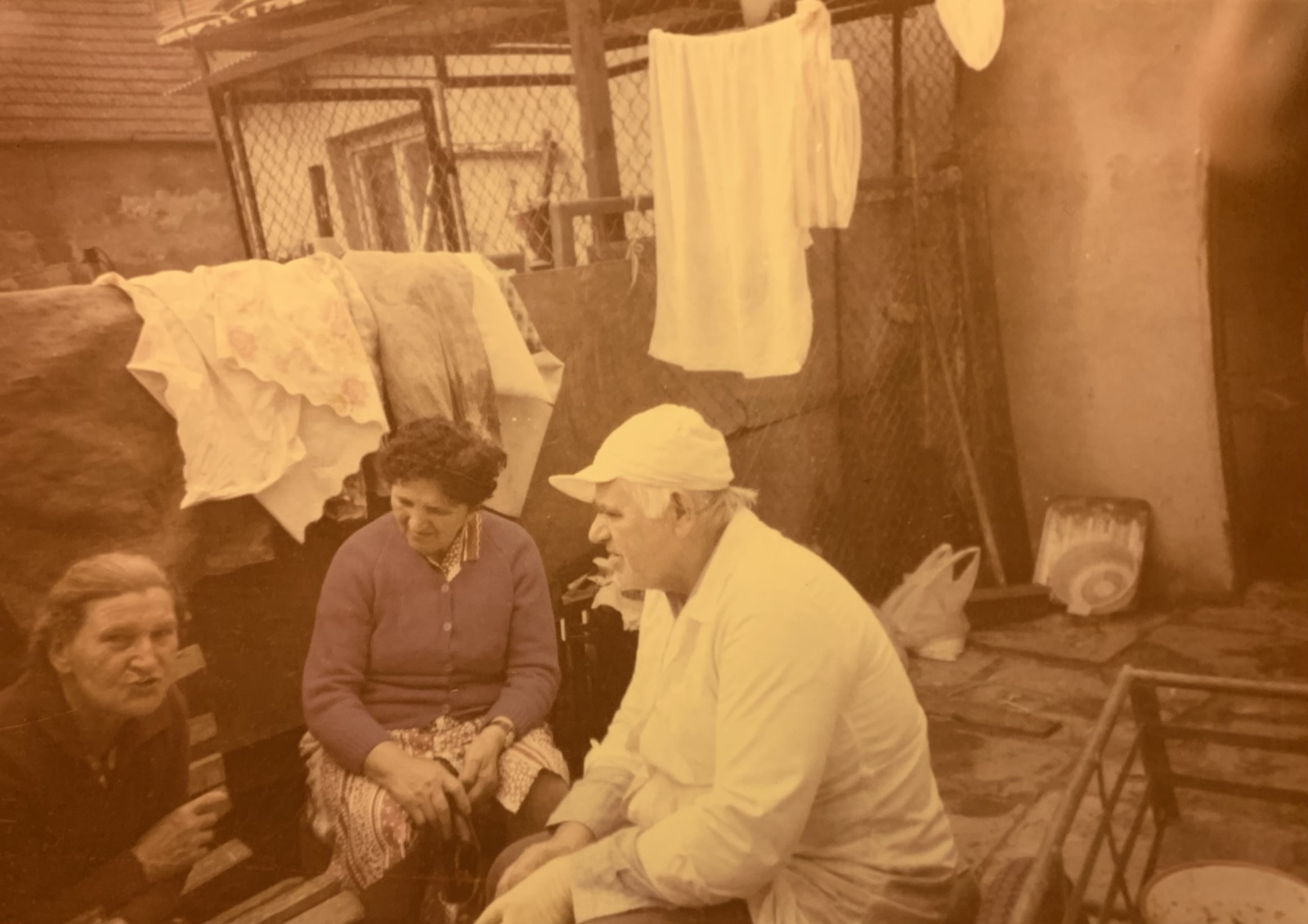 Michał Socha z siostrami — lata 80.